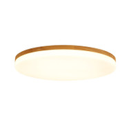 KIRI Wood Dimmable Ceiling Light for Living Room, Study & Bedroom - Modern Style