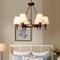 PALERMO Metal Ring Chandelier Light for Leisure Area, Living Room & Dining - American Style 
