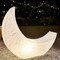 AURELIUS PE IP65 Moon Light Floor Lamp for Balcony & Villa - Modern Style