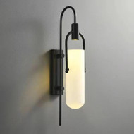 HYDE Glass Wall Light for Living Room & Bedroom - Retro Style