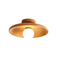 HARA Solid Wood Ceiling Light for Checkroom, Corridor & Aisle - Japanese Style