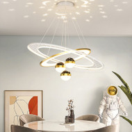 COSMO Dimmable Acrylic Pendant Light for Bedroom & Dining Room - Nordic Style