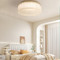 FRANCINE Glass Ceiling Light for Living Room, Bedroom & Dining - Modern Style