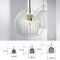 ORISON Glass Pendant Light for Bedroom, Living Room & Dining Room - Nordic Style