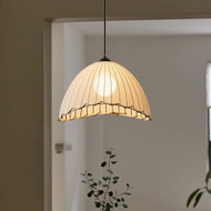 HARA Fabric Pendant Light for Living Room, Bedroom & Dining - Japanese Style