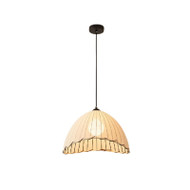 HARA Fabric Pendant Light for Living Room, Bedroom & Dining - Japanese Style
