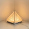 MAISON Dimmable Glass Table Lamp for Study, Living Room & Bedroom - Modern Style