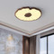 SHIZUME Dimmable Wood Ceiling Light for Study, Living Room & Bedroom - Japanese Style
