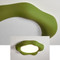 LEILANI Fiberglass Ceiling Light for Living Room & Bedroom - Cream Style
