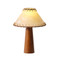 MORI Solid Wood Dimmable Table Lamp for Bedroom - Japanese Style