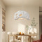 DARLENA Polystyrene Pendant Light for Bedroom & Living Room - Wabi-sabi Style