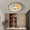 NOBU Iron Ceiling Light for Living Room, Bedroom & Dining Room - Nordic Style 