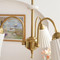 JACQUES Ceramic Chandelier for Bedroom & Study Room - French Style