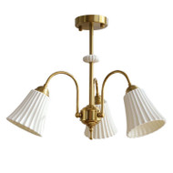 JACQUES Ceramic Chandelier for Bedroom & Study Room - French Style