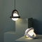 SEBRA Resin Pendant Light for Bedroom, Dining & Living Room - Modern Style