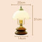 MARGUERITE Glass Table Lamp for Study & Bedroom - Vintage Style