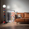 JULES Metal Floor Lamp for Bedroom & Living Room - Modern Style 
