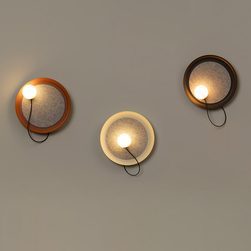 SOLEIL Metal Wall Light for Bedroom & Living Room - Modern Style
