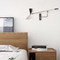DELUCA Metal Wall Light for Bedroom & Living Room - Modern Style