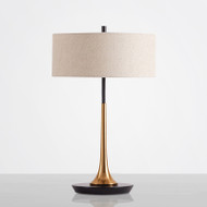 ARIA Metal Table Lamp for Study, Bedroom & Living Room - Modern Style