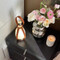 CORETTA Glass Pendant Light for Bedroom, Study& Living Room - Vintage Style 