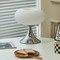  VELDE Glass Table Lamp for Bedroom, Study & Living Room - Bauhaus Style