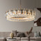 CASSIE Dimmable K9 Crystal Chandelier Light for Bedroom & Living Room - Modern Style