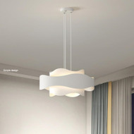 KITSUNE Iron Pendant Light for Dining Room & Bedroom - Scandinavian Style