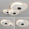 PERCY Eye Protection Dimmable Iron Ceiling Light for Living Room & Bedroom - Modern Style
