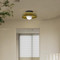 CANARY Glass Ceiling Light for Entryway, Balcony & Corridor - Vintage Style