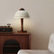 TEILJO Ceramic Table Lamp for Bedroom, Study & Living Room - Wabi-sabi Style