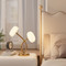 ORSON Dimmable Iron Floor Lamp/ Table Lamp for Bedroom, Study & Living Room - Modern Style