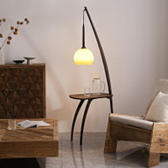 ICHIRO Wooden Floor Lamp for Living Room & Bedroom - Japanese Style