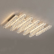 EDSEL K9 Crystal Ceiling Light for Bedroom, Dining & Living Room - European Style