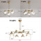 ESME Ceramic Chandelier / Ceiling Light for Living Room & Dining Room - French Style