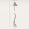 DUNCAN Dimmable Resin Floor Lamp for Bedroom & Living Room - French Style