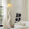 DUNCAN Dimmable Resin Floor Lamp for Bedroom & Living Room - French Style