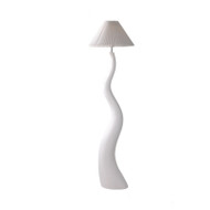 DUNCAN Dimmable Resin Floor Lamp for Bedroom & Living Room - French Style