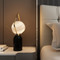 KOSMO Dimmable Marble Table Lamp for Living Room & Bedroom - Nordic Style