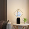 KOSMO Dimmable Marble Table Lamp for Living Room & Bedroom - Nordic Style