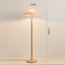 DUSK Fabric Floor Lamp for Bedroom & Living Room - Japanese Style