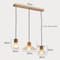 COLETTE Wooden Pendant Light for Bedroom, Dining Room - Japanese Style