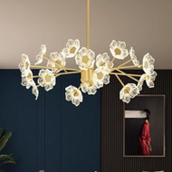 BEAU Dimmable Acrylic Chandelier for Living Room & Dining Room - Nordic Style