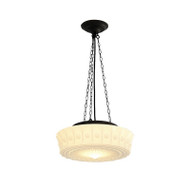 ESEK Glass Ceiling Light / Pendant Light for Bedroom & Living Room - French Style