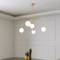 ARLA Copper Chandelier for Study & Dining Room - Modern Style