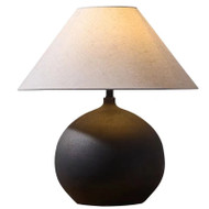  YUKIO Ceramic Table Lamp for Bedroom & Study - Wabi-sabi Style