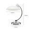 FRANCINE Stainless Steel Table Lamp for Bedroom & Study - Modern Style