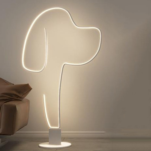 ASMUND Dimmable Aluminum Floor Lamp for Living Room & Children's Room - Nordic Style