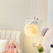 Mia Resin Pendant Light for Children's Room - Minimalist Style