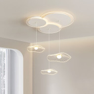 MARIKO Metal Chandelier Light for Bedroom & Living Room - Modern Style